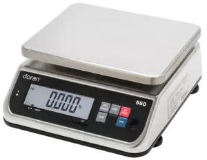 Angled photo of 550 Series SS Bench Scale